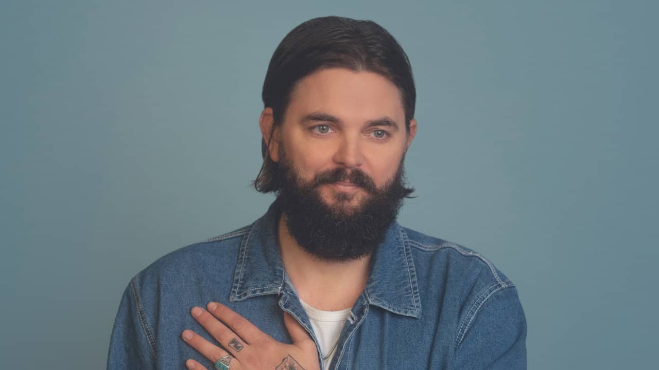 Nick Thune: Born Young backdrop