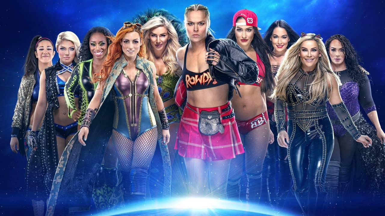 WWE Evolution backdrop