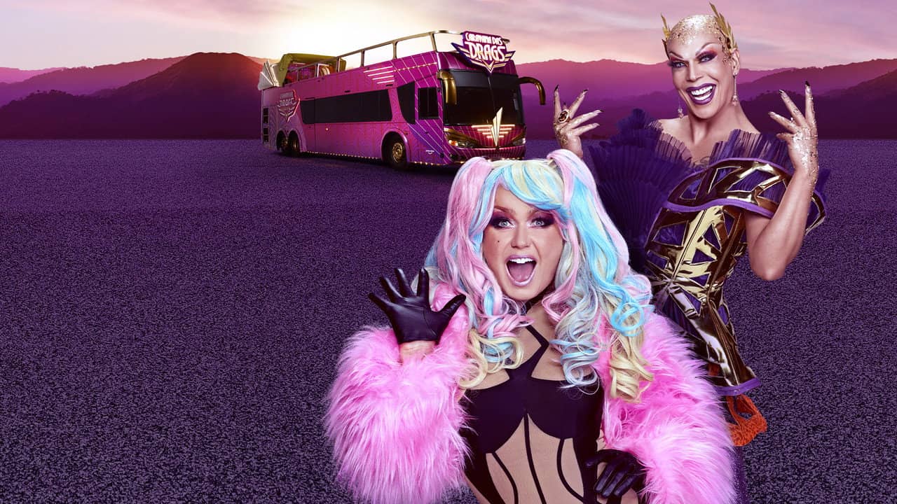Queens on the Run backdrop