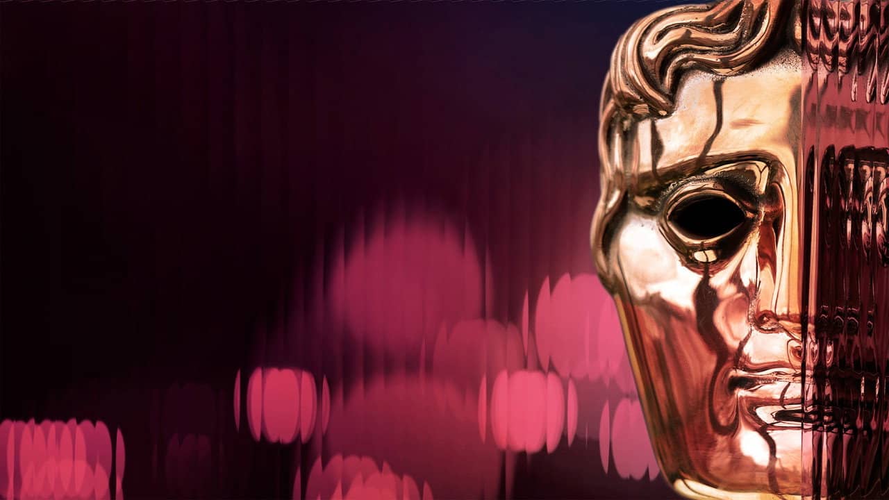 The BAFTA Awards backdrop