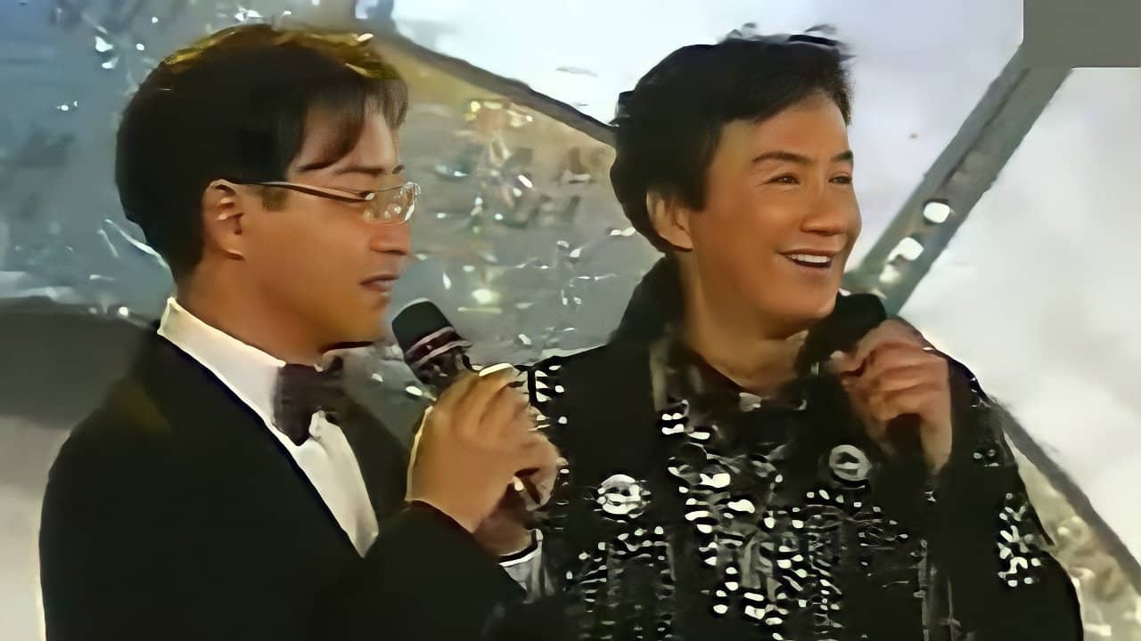 許冠傑光榮引退匯群星 backdrop