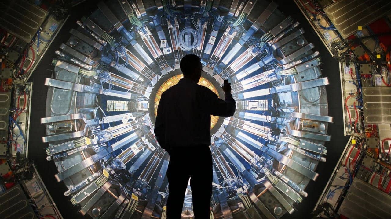 Collider backdrop