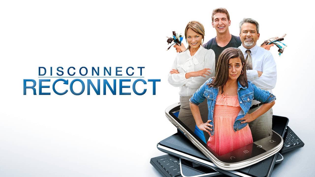 Disconnect. Reconnect backdrop