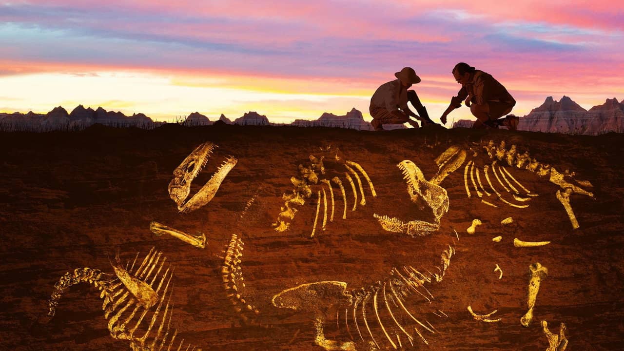 Jurassic Ghost Town: A Mass Murder Mystery backdrop