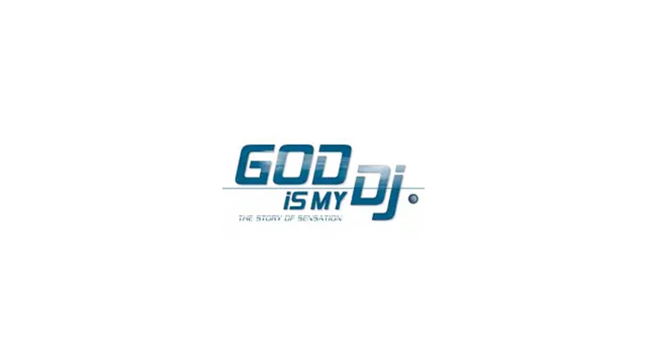 God Is My DJ backdrop