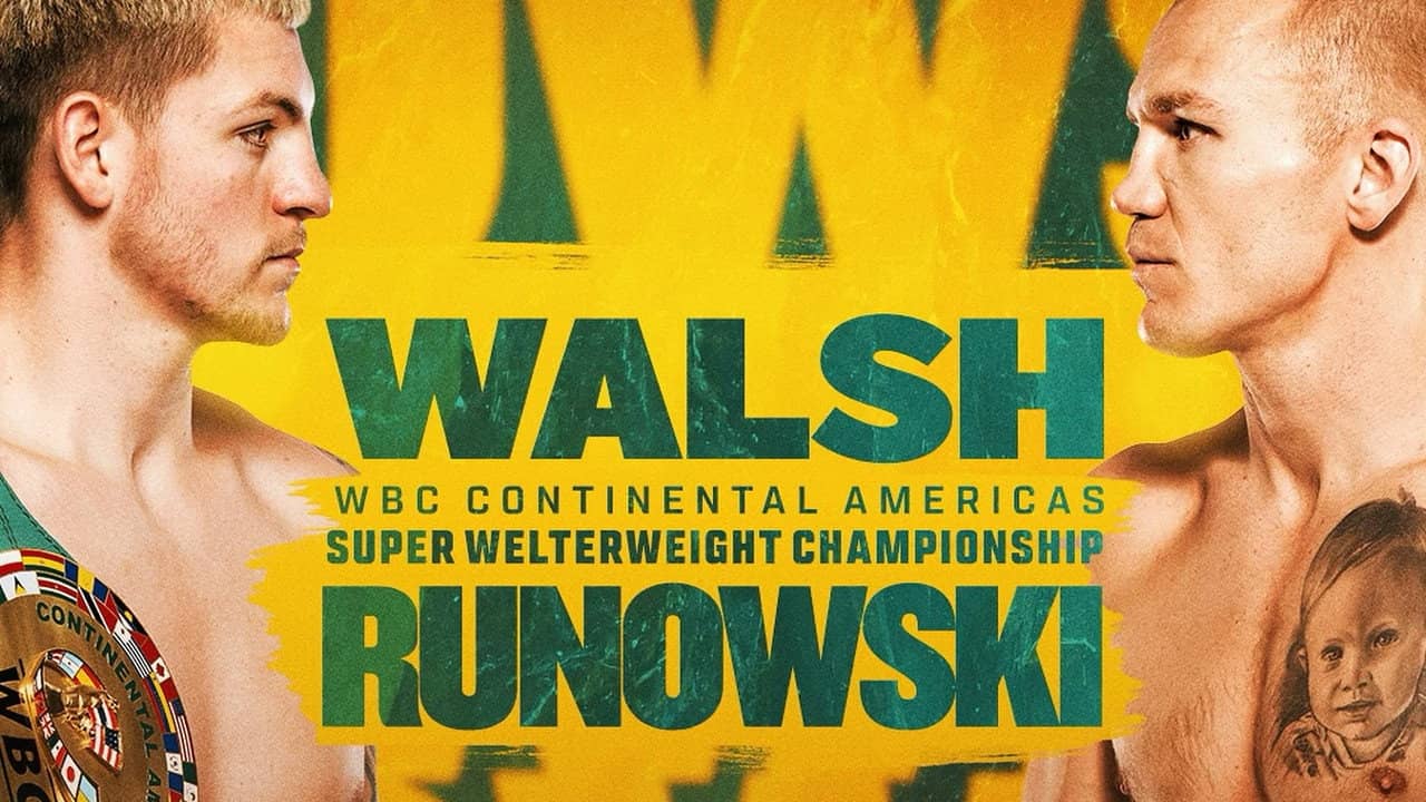 Callum Walsh vs. Przemyslaw Runowski backdrop