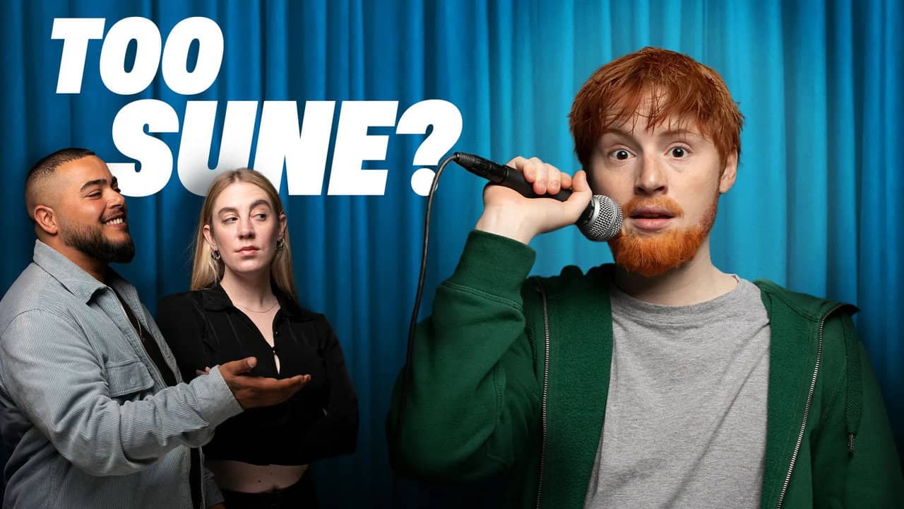 Too Sune? backdrop