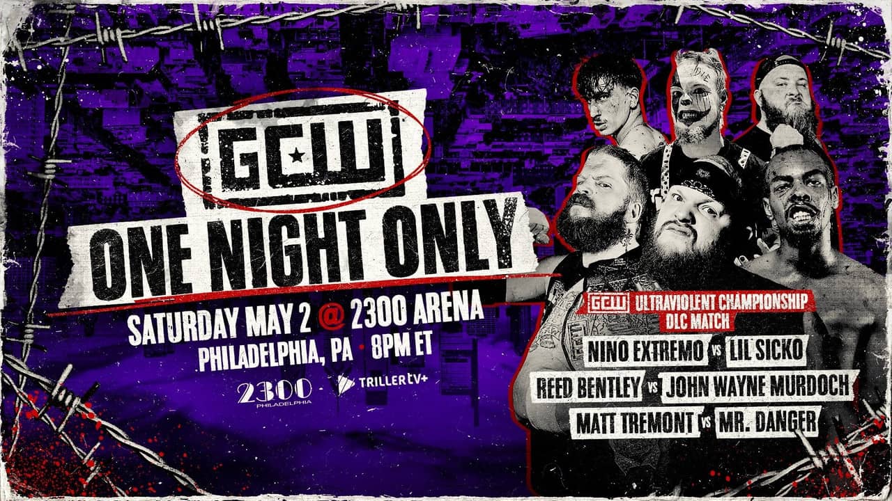 GCW: One Night Only 2026 (Philadelphia) backdrop