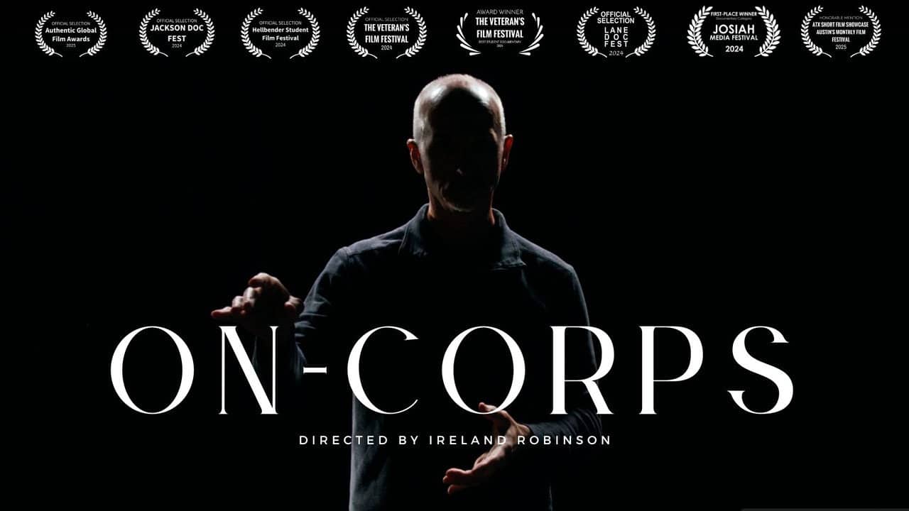 On-Corps backdrop