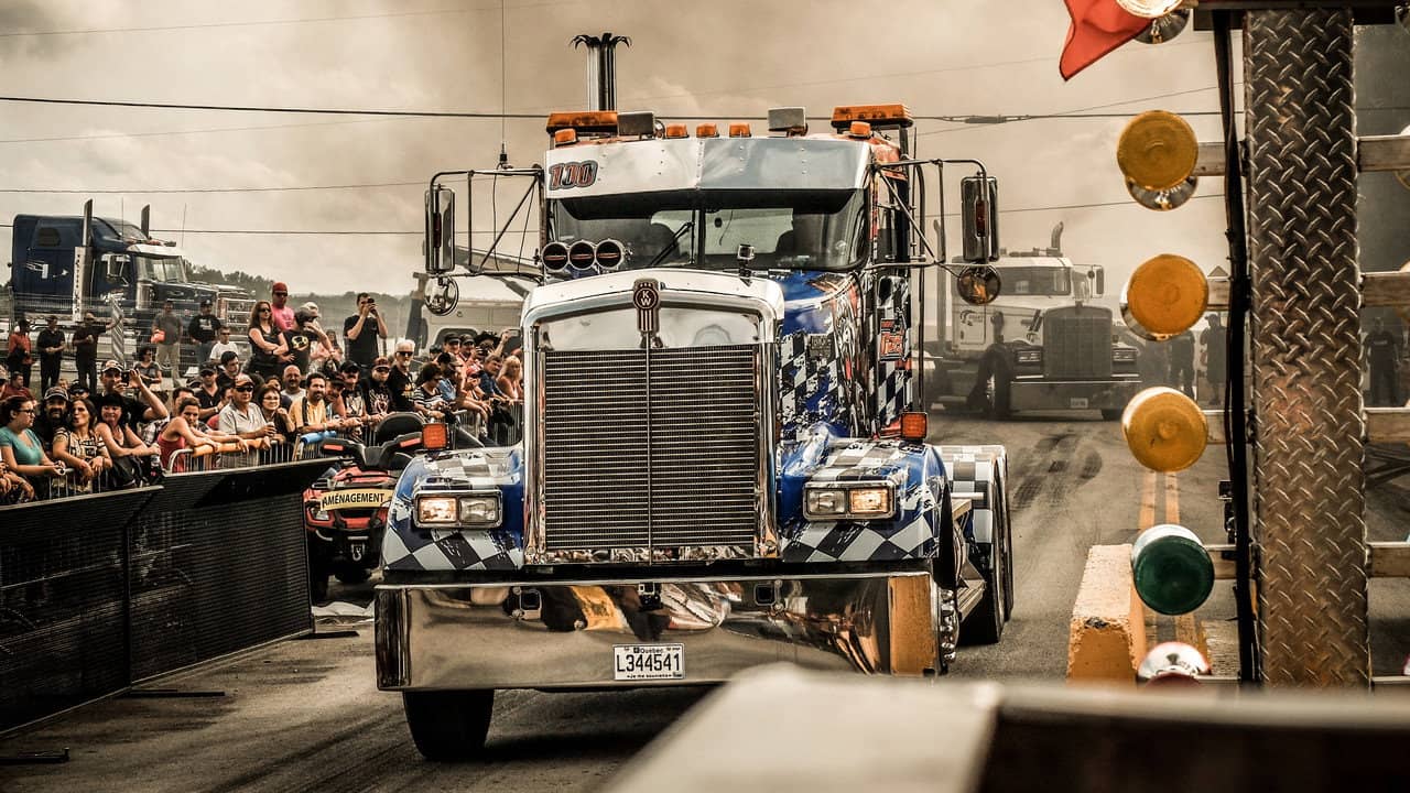 Big Rig Warriors backdrop