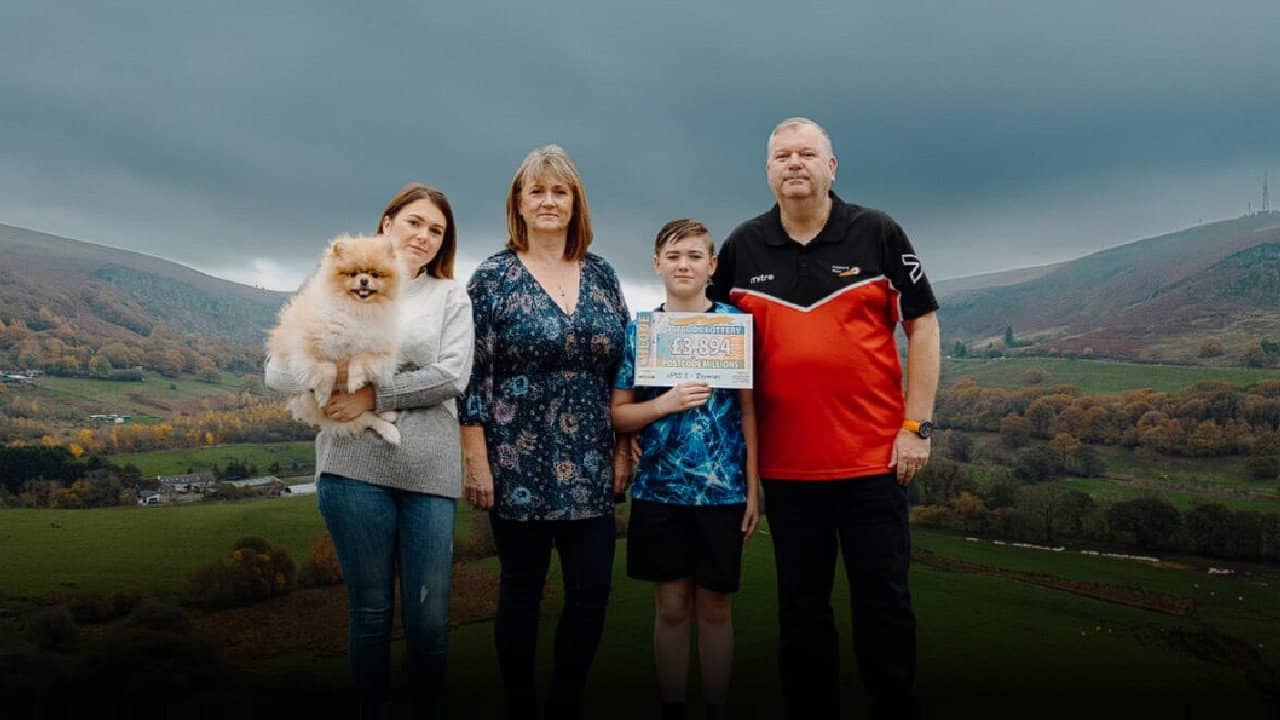The Welsh Valley That Won the Lottery backdrop