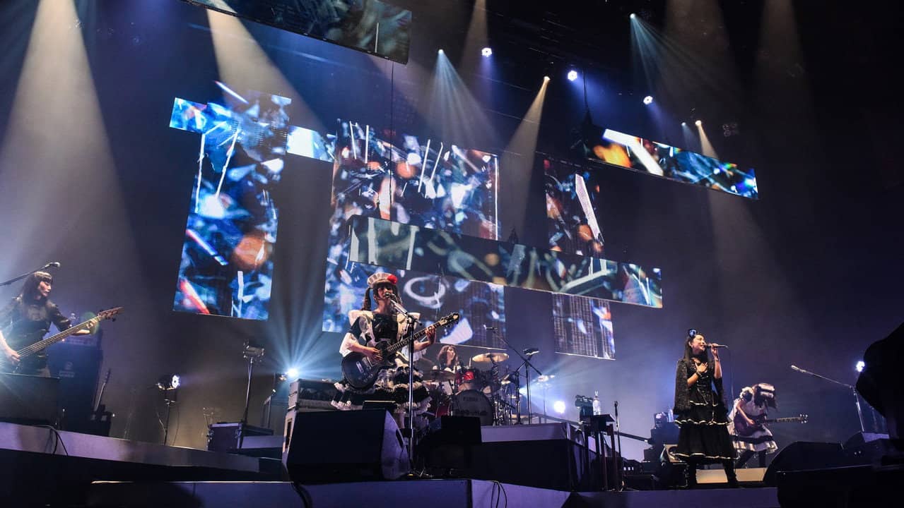 BAND-MAID WORLD DOMINATION TOUR 【進化】at LINE CUBE SHIBUYA（渋谷公会堂） backdrop