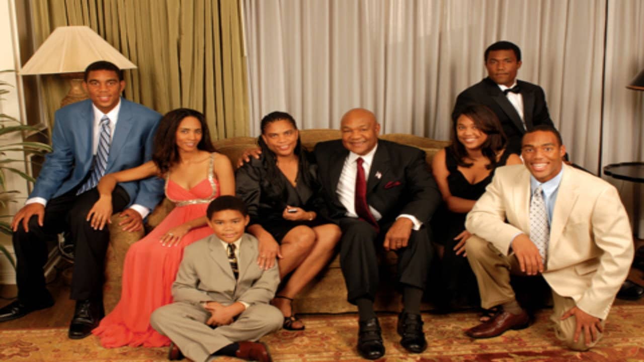Family Foreman backdrop