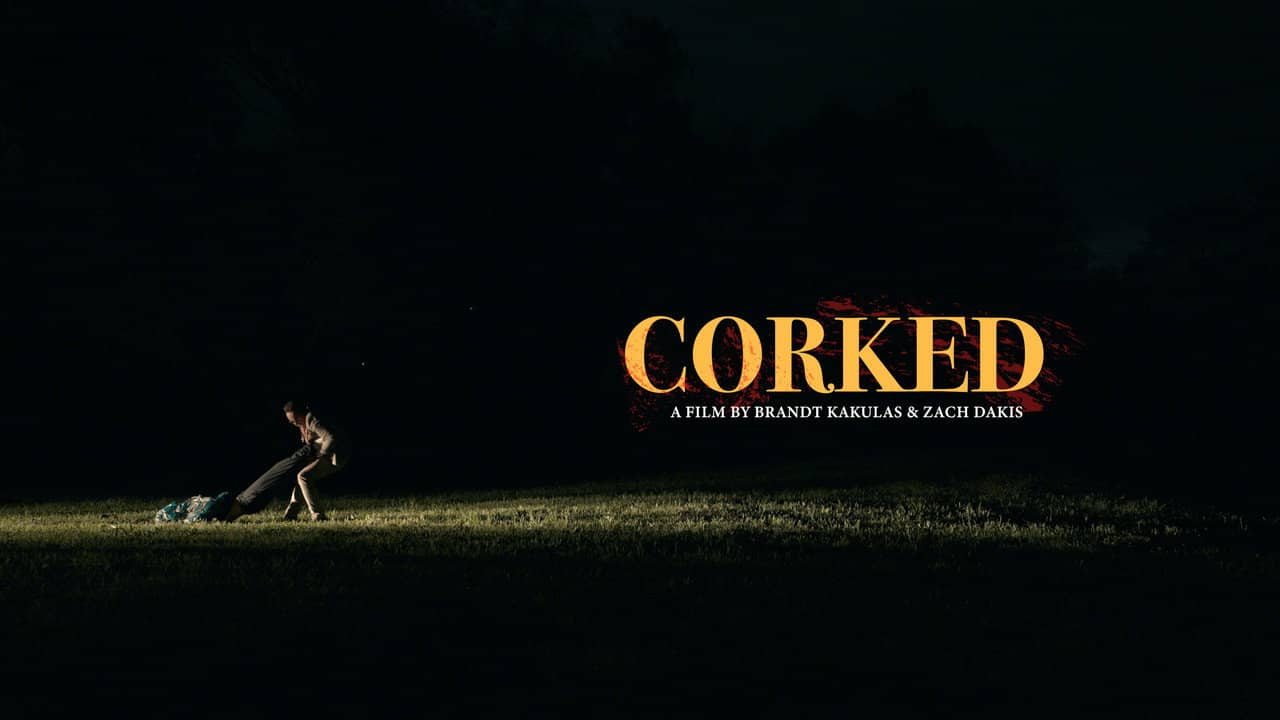 Corked backdrop