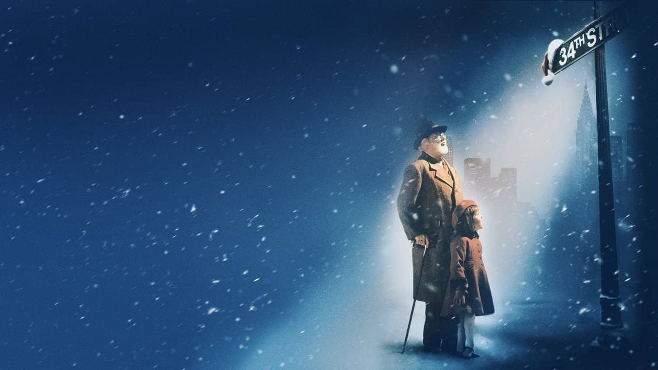 Miracle on 34th Street backdrop