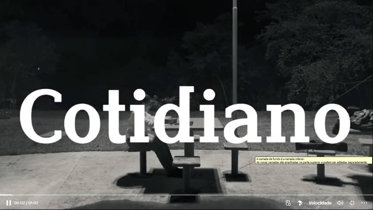 Cotidiano backdrop