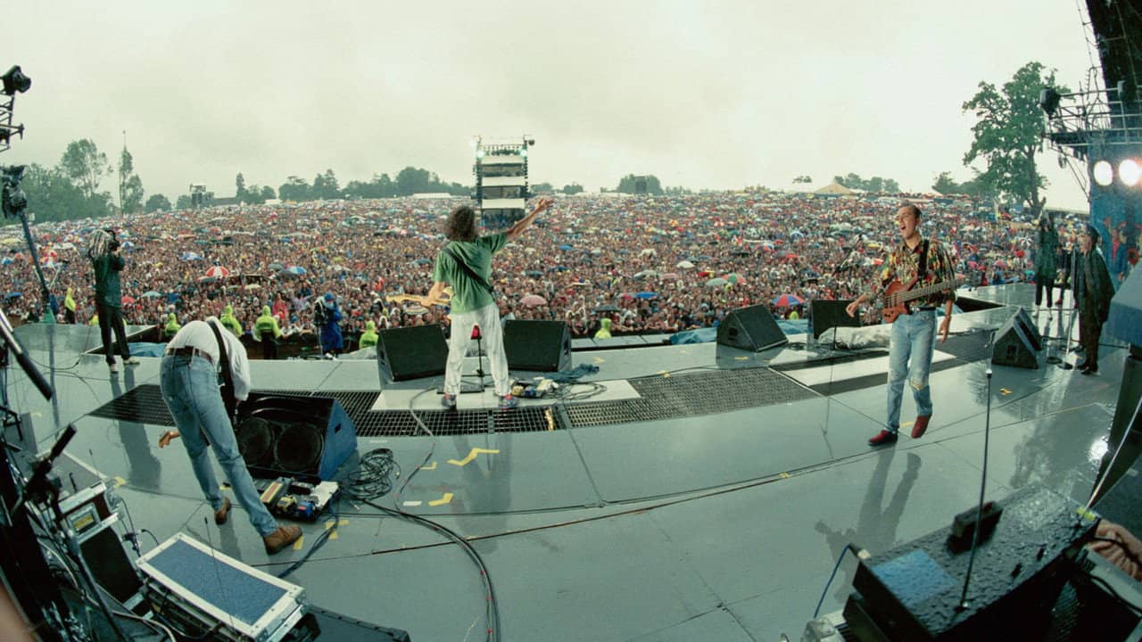 The Best British Rock Concert of All Time: Live at Knebworth backdrop