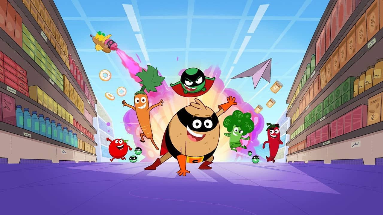 Supertato backdrop