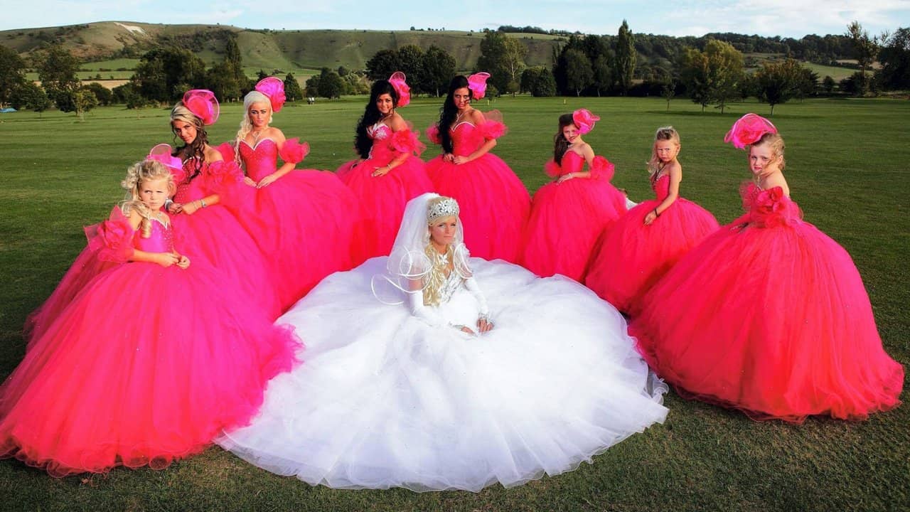 My Big Fat Gypsy Wedding backdrop