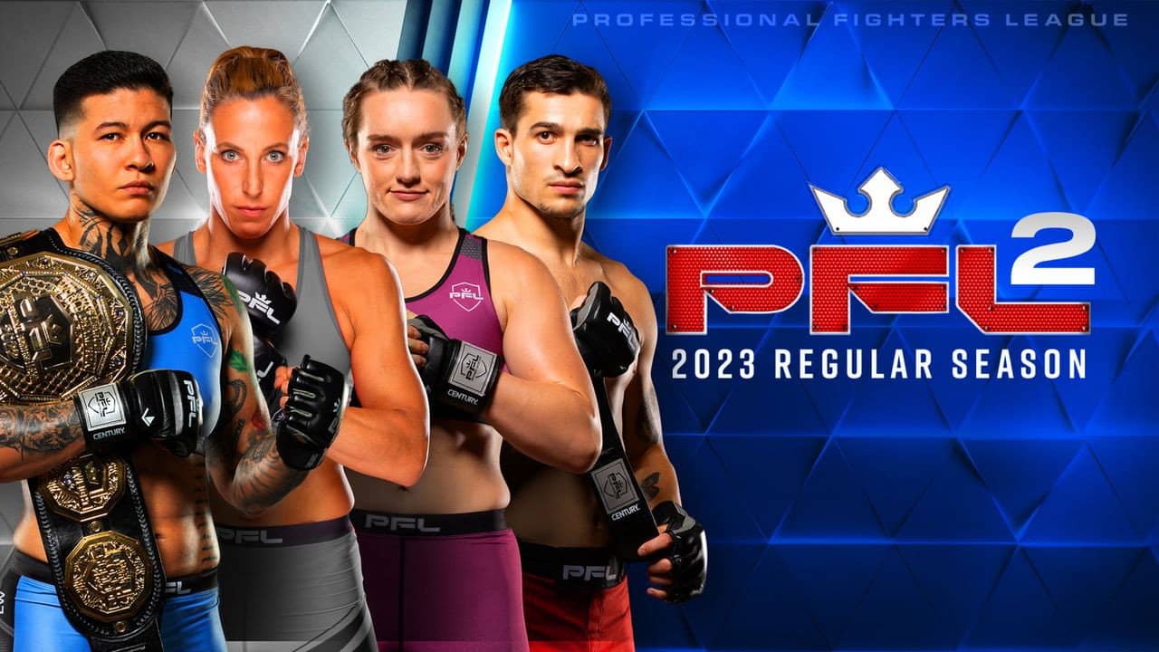 PFL 2023 #2: Regular Season - Pacheco vs. Budd backdrop