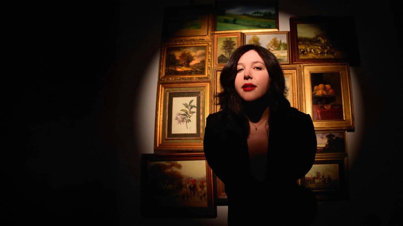 Lucy Dacus - Holzmarkt Berlin backdrop