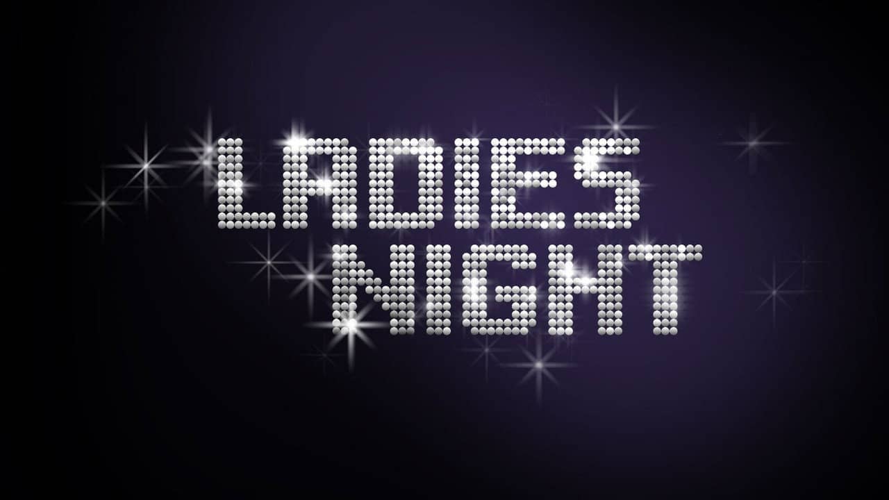Ladies Night backdrop