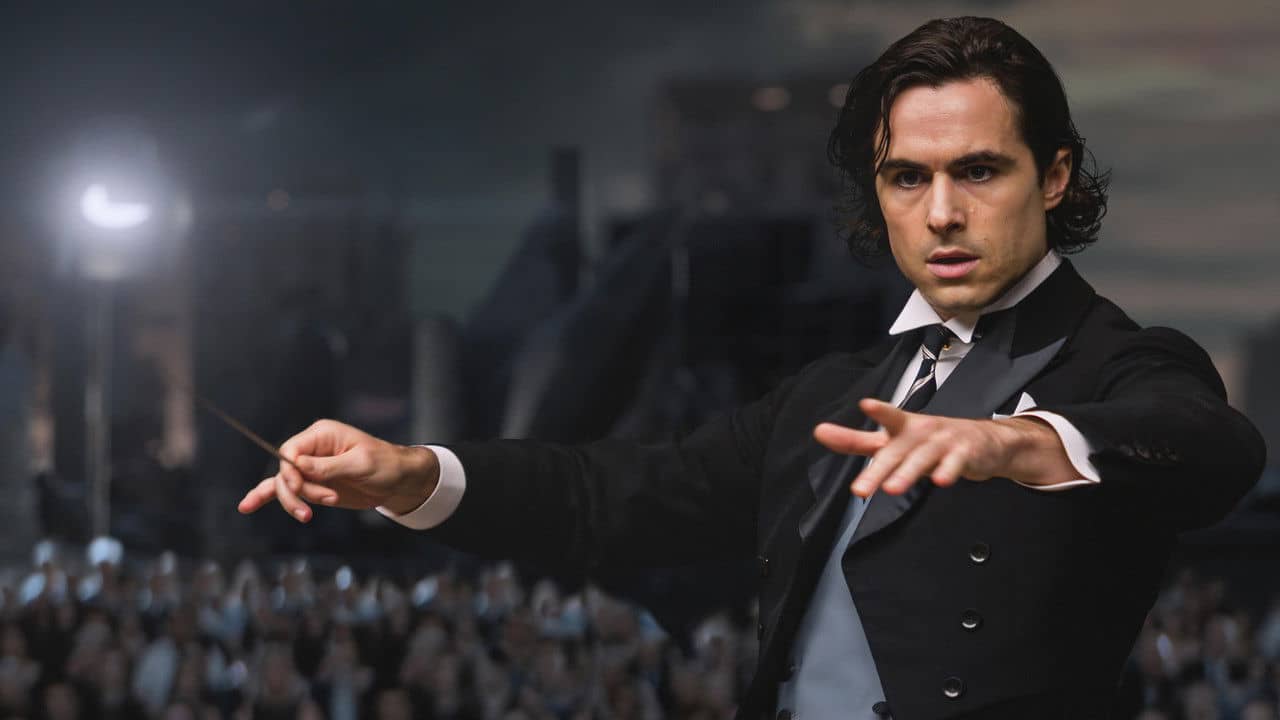 The Yellow Tie backdrop