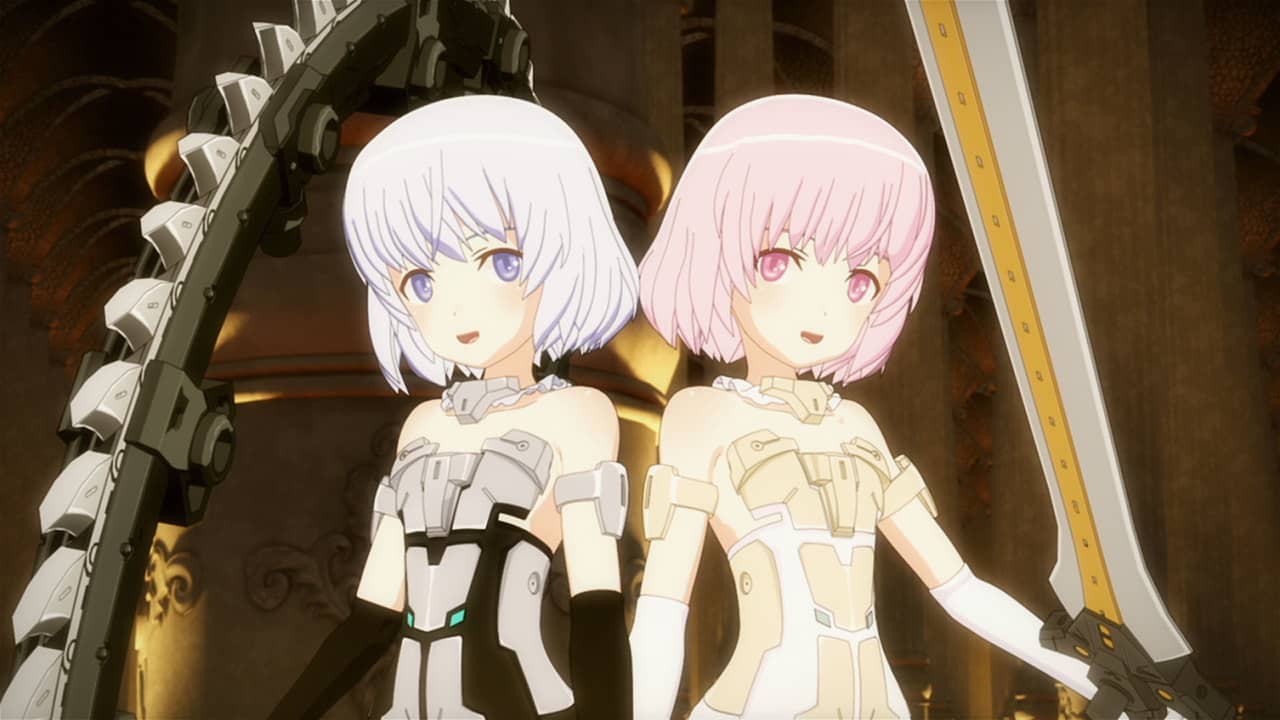 Frame Arms Girl backdrop