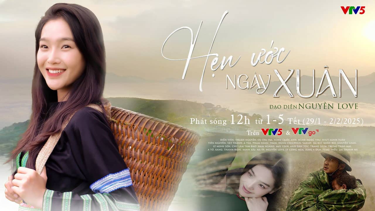 Hẹn ước ngày xuân backdrop