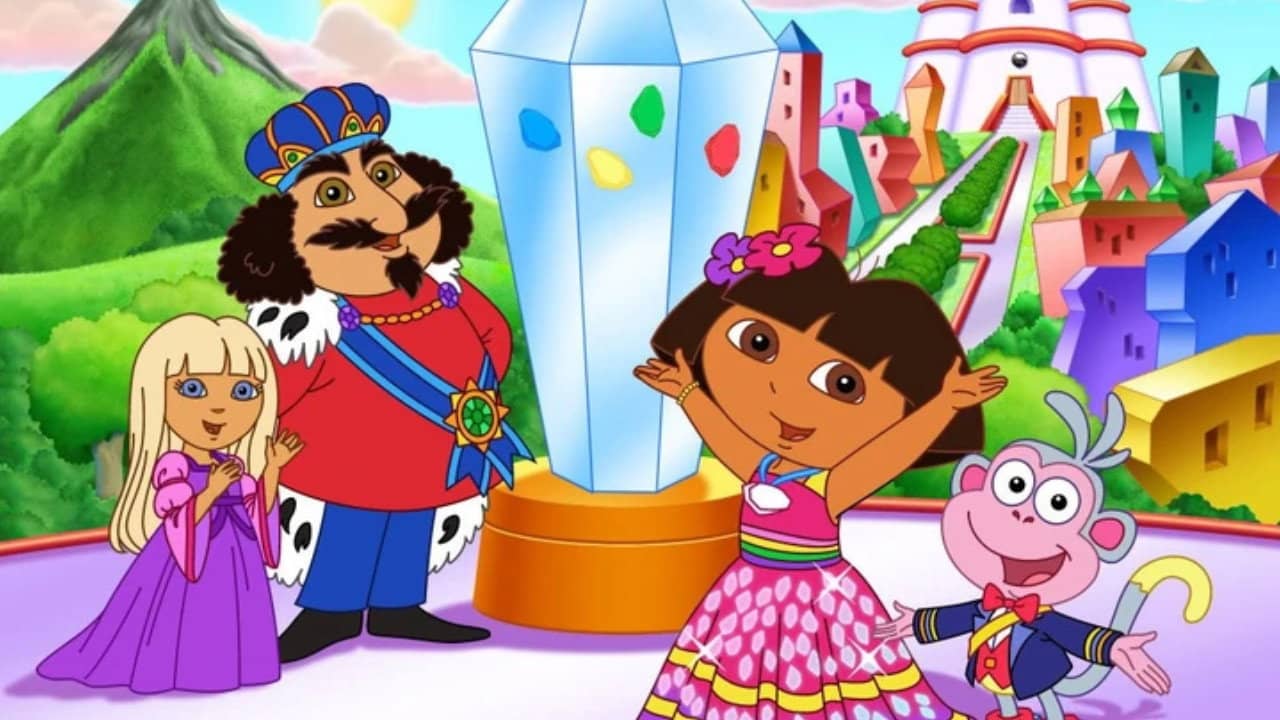 Dora Saves the Crystal Kingdom backdrop