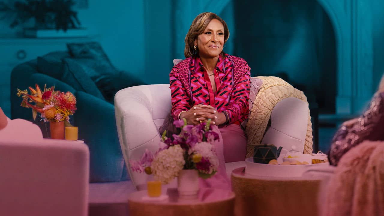 Turning the Tables with Robin Roberts backdrop