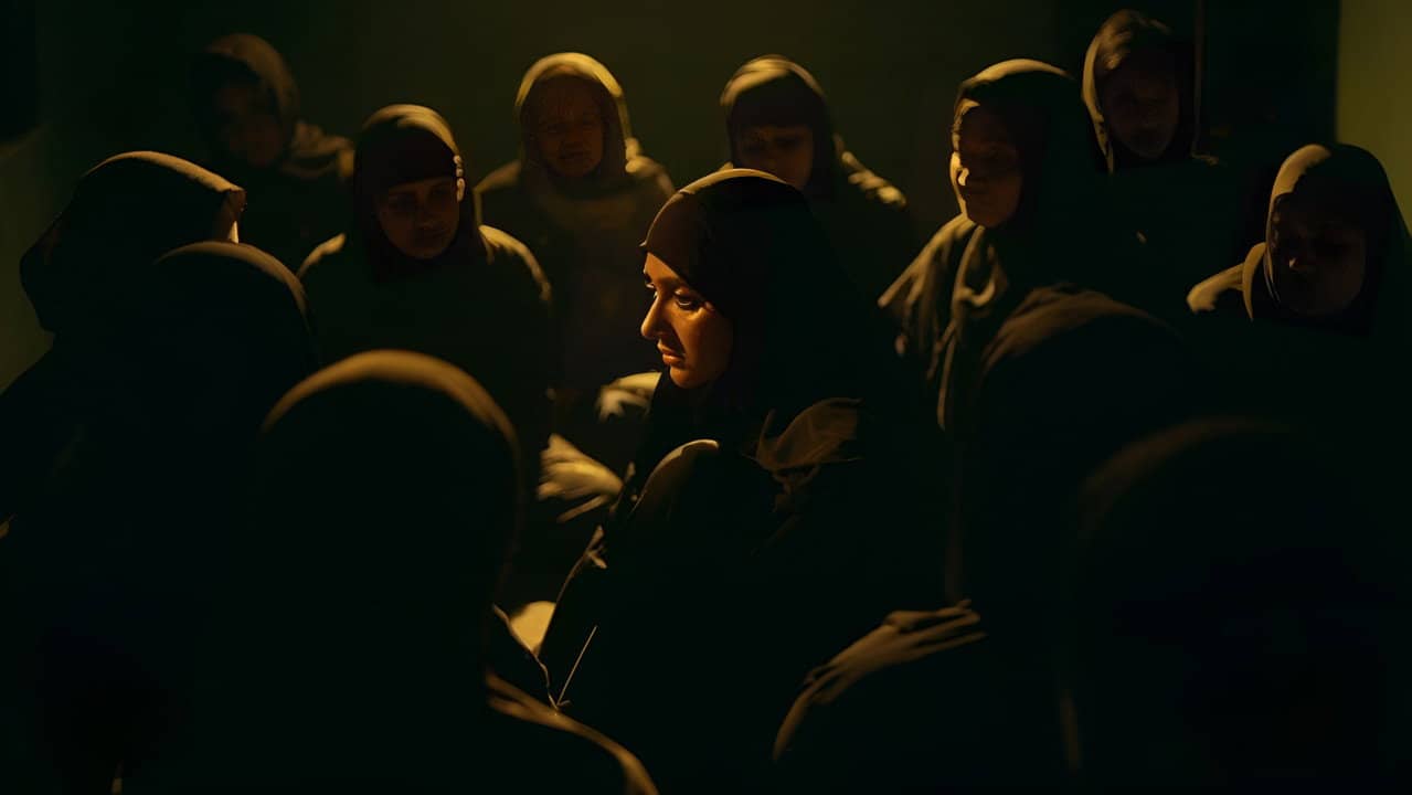 Burqa backdrop