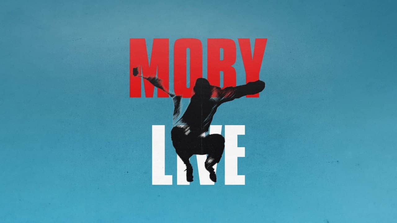 Moby: 25 Years of Play - Sportpaleis Antwerp backdrop