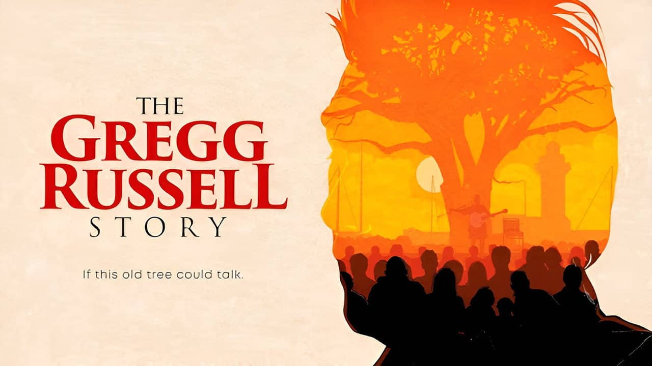 The Gregg Russell Story backdrop