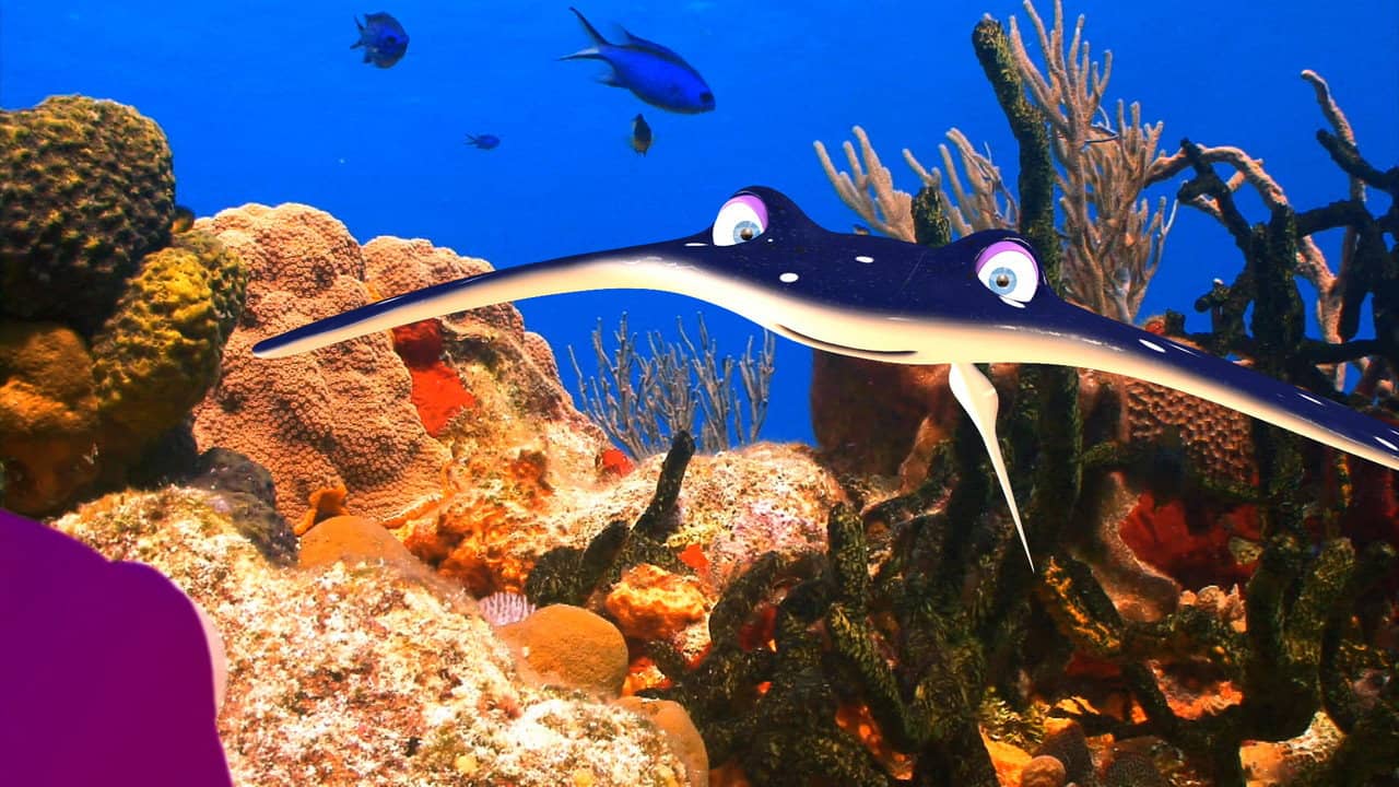 Fishtales backdrop