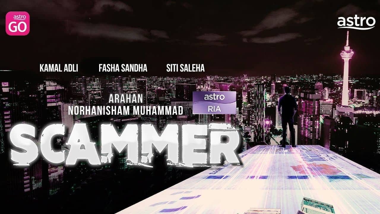 Scammer backdrop