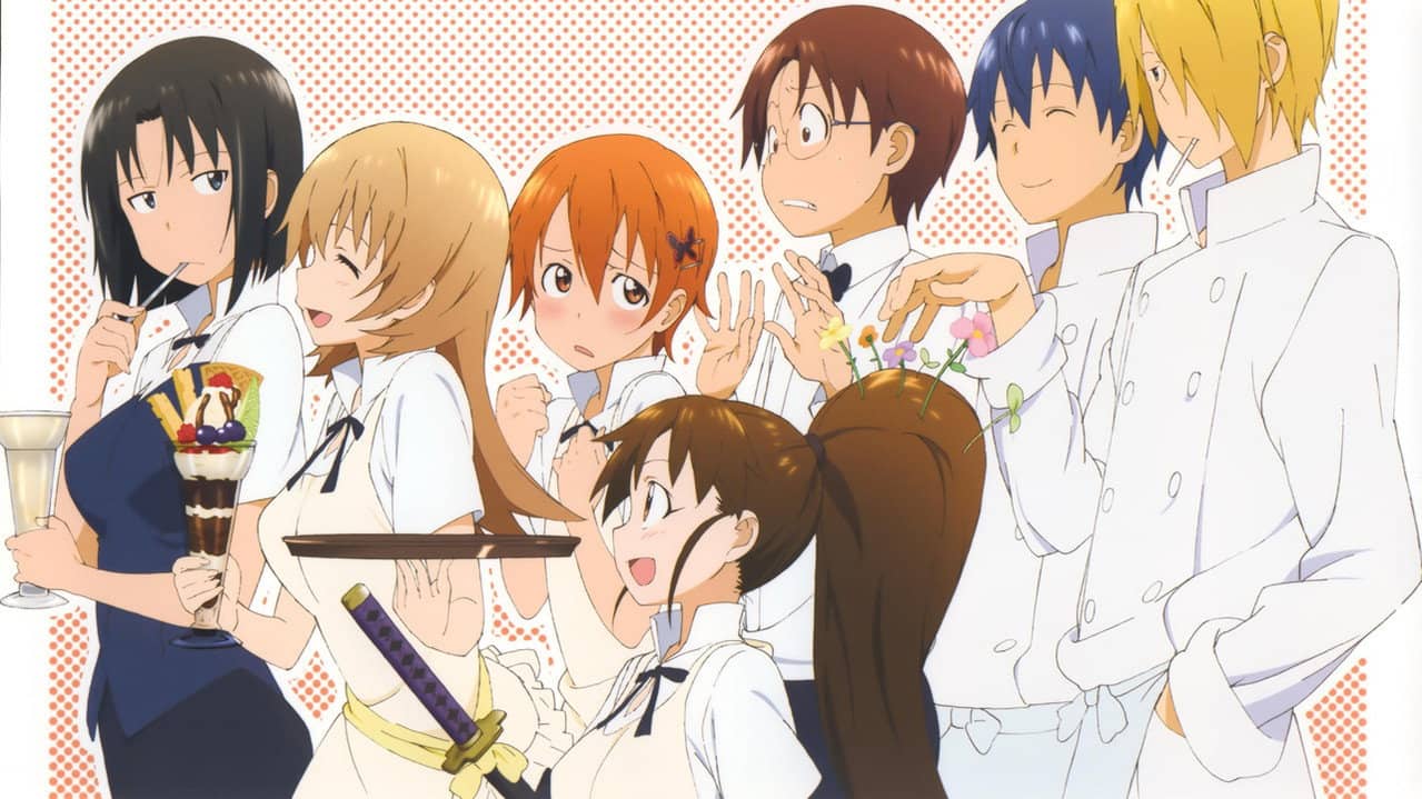 Working!!! Lord of the Takanashi backdrop