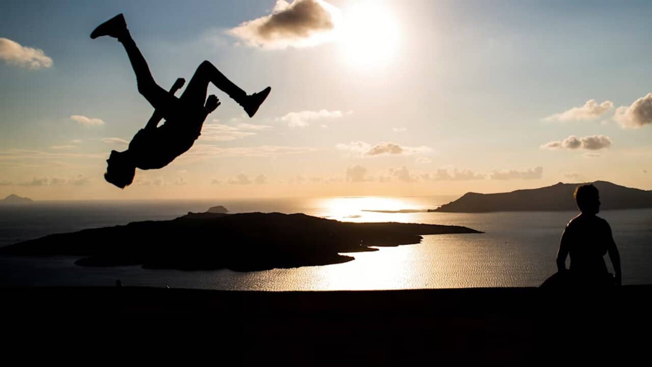 Freerunning: Jason Paul backdrop