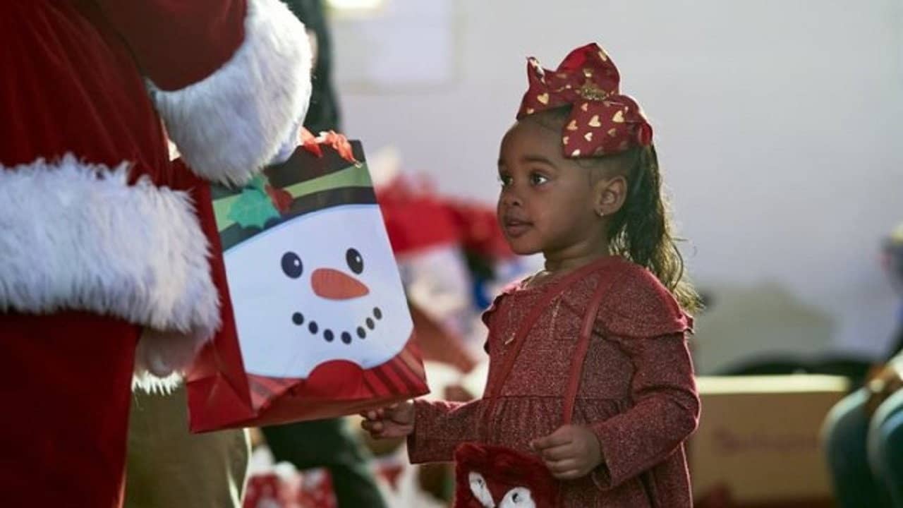 Project Christmas Joy backdrop