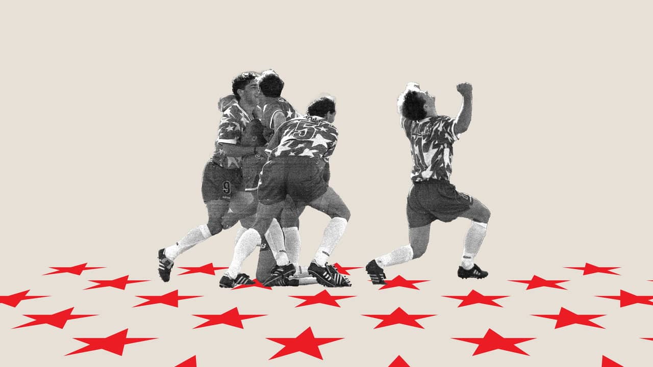 Soccer's American Dream backdrop