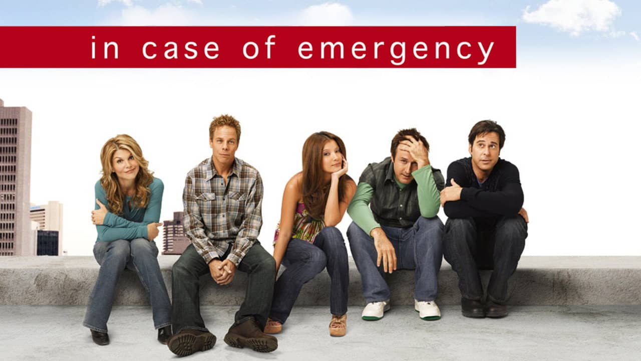 In Case of Emergency backdrop