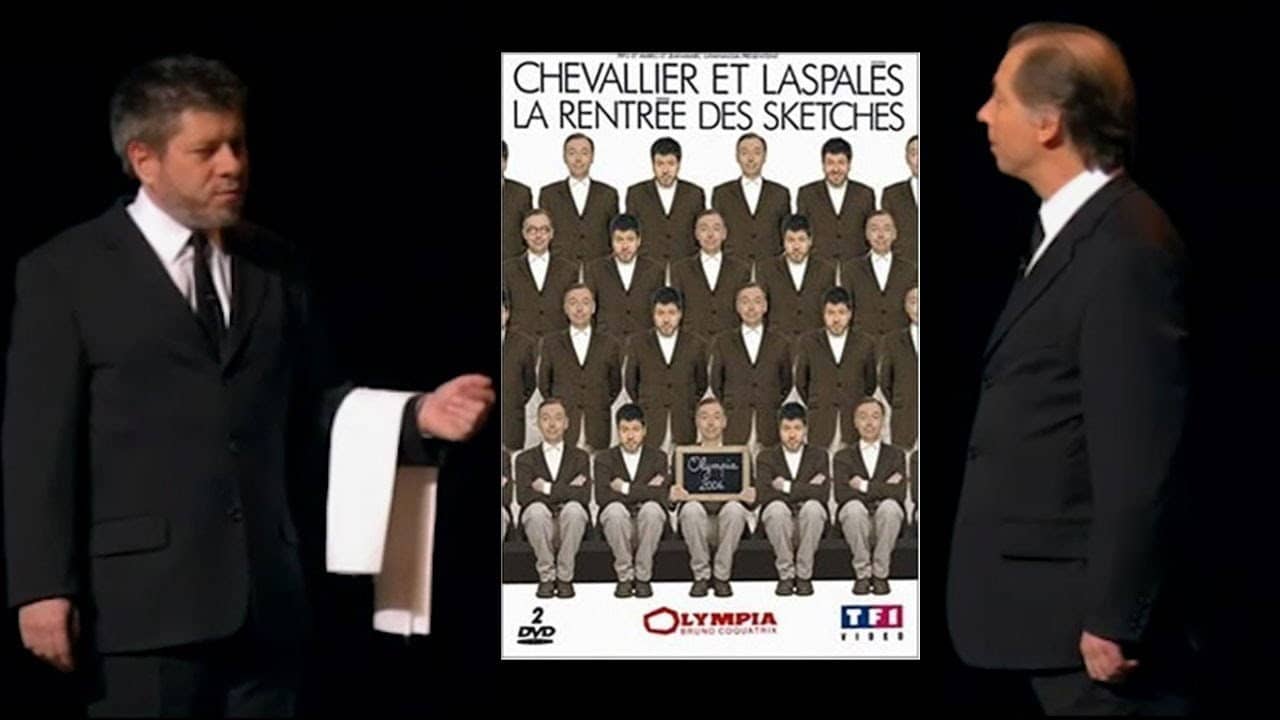 Chevallier et Laspales, la rentrée des sketches backdrop