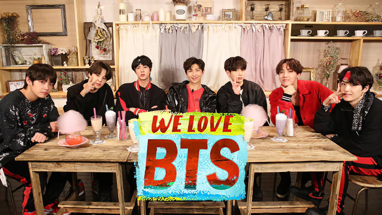 BTS Sweets Party in Harajuku Japan backdrop
