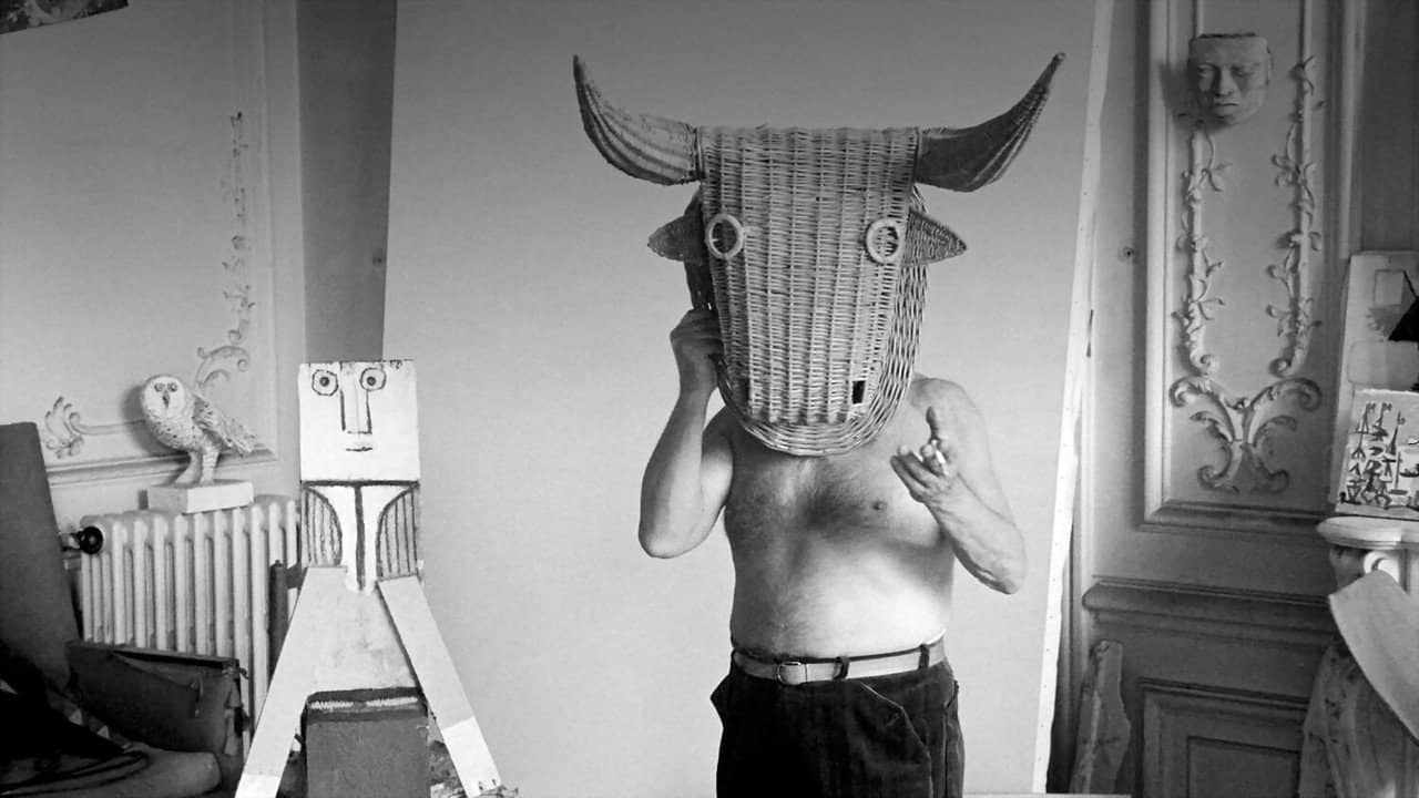 Le minotaure, c'est moi ! Picasso et les taureaux backdrop