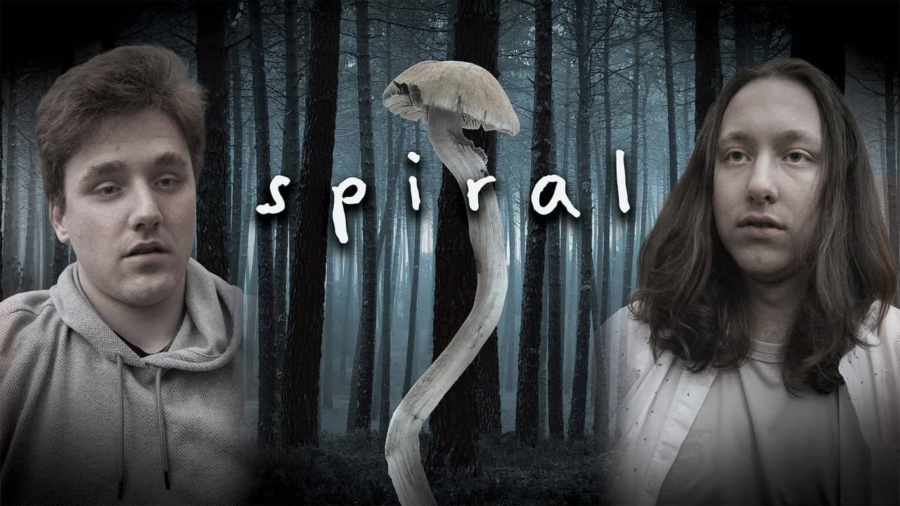 Spiral backdrop
