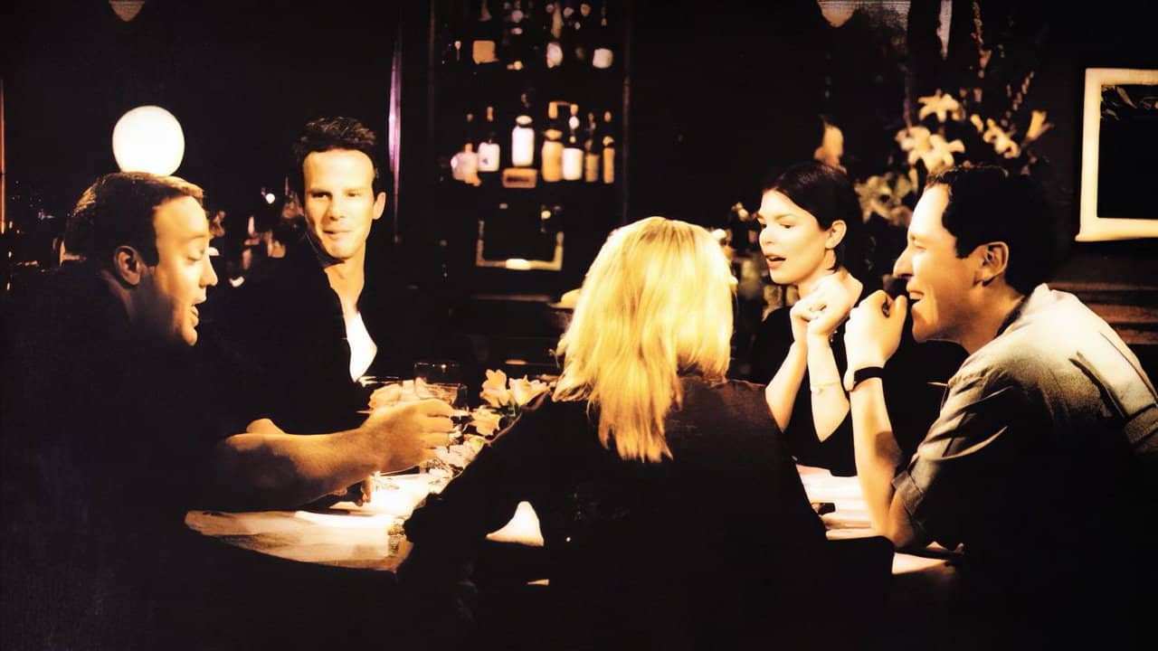 Dinner for Five backdrop