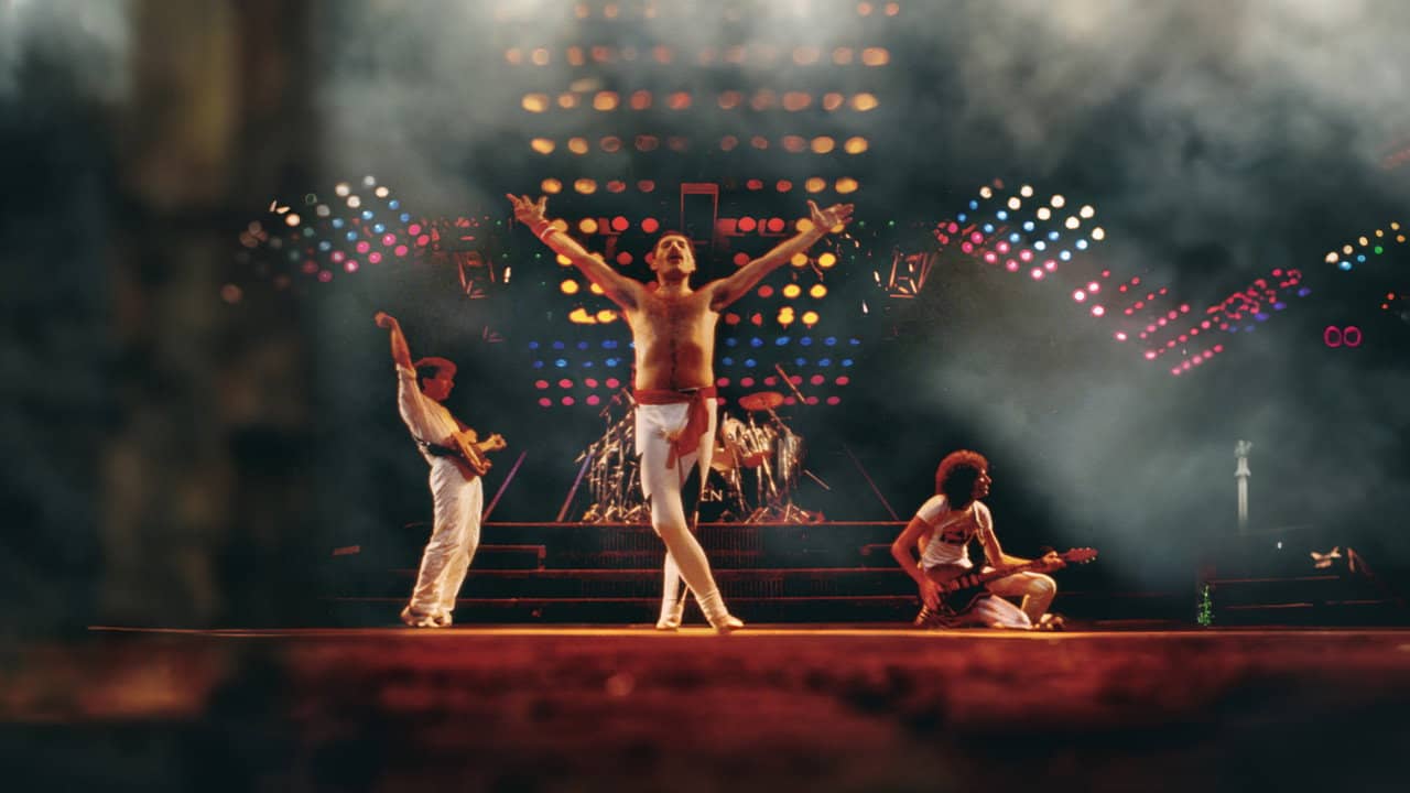 Queen Live in Rock in Rio backdrop
