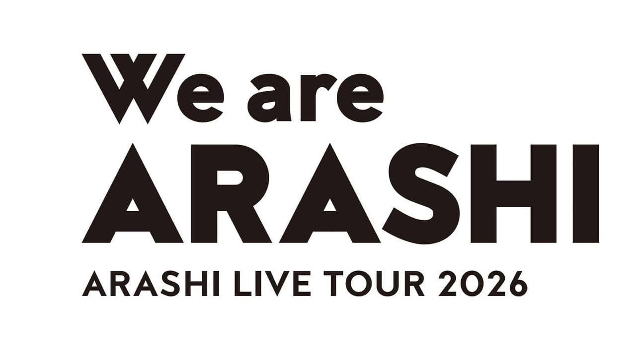 ARASHI LIVE TOUR 2026 「We are ARASHI」 backdrop