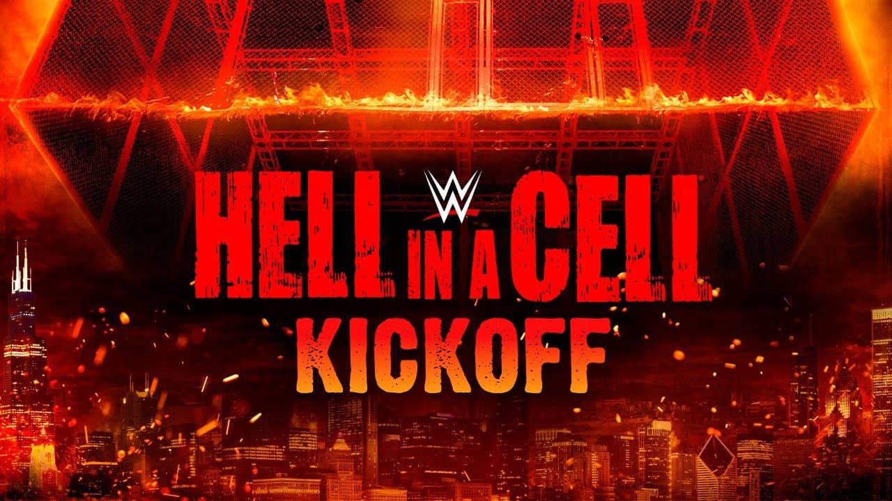 WWE Hell in a Cell 2022 Kickoff backdrop