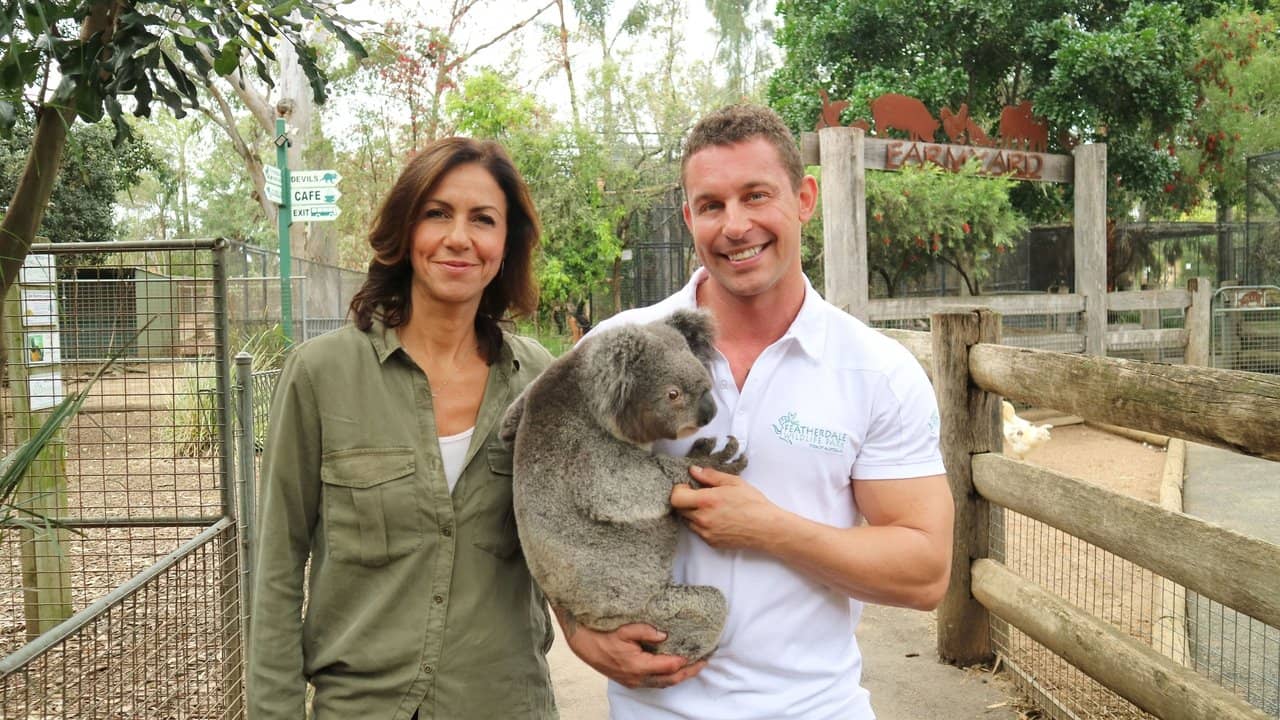 Australia With Julia Bradbury backdrop